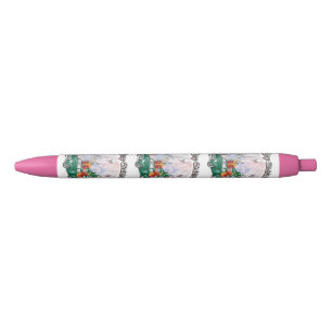 Watercolor Merry Christmas, Car Of Gifts Pen