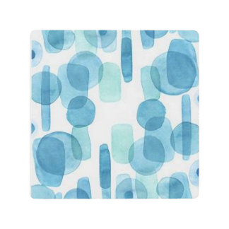 Watercolor  metal print