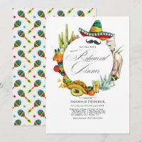 Watercolor Mexican Fiesta Rehearsal Dinner