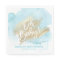 Watercolor Modern Blue Oh Baby Shower Boy