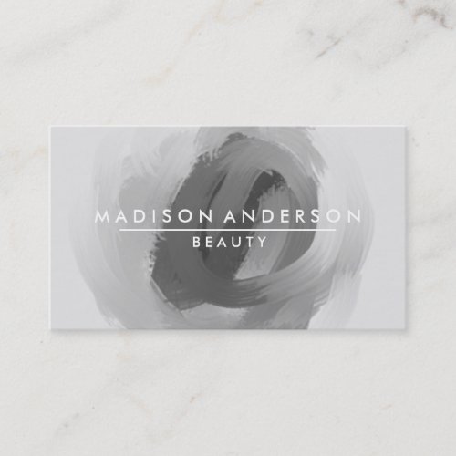 Watercolor Modern Simple  Classic Beauty Business Card