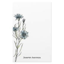 Watercolor Modern Wildflower Floral Greenery