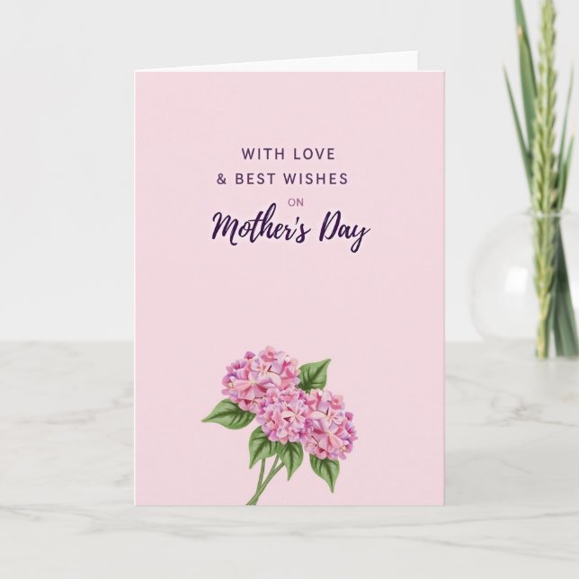 Watercolor Mothers Day Art Card (Front)