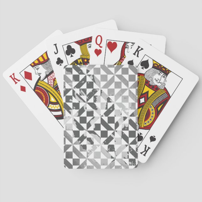 Watercolor motifs 4 poker cards (Back)