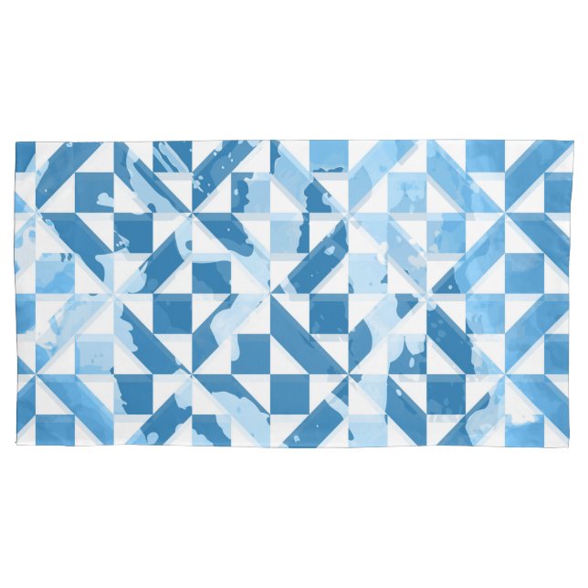 Watercolor motifs pillow case (Front)