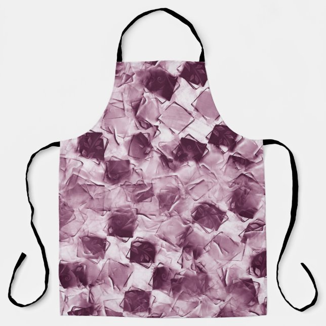 Watercolor mottled texture background. Hand drawn  Apron (Front)