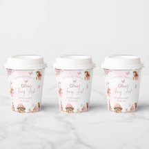 Watercolor Mushroom Fairy 1st Birthday Forest