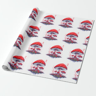 Mushroom Wrapping Paper