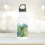 Watercolor Nature Let's The Next Adventure Begin Stainless Steel Water Bottle<br><div class="desc">Watercolor Nature Let's The Next Adventure Begin</div>