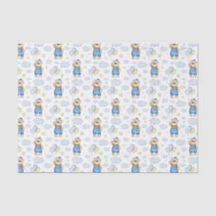 Watercolor Nautical Balloon Bear Tissue Paper