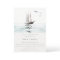 Watercolor Nautical Sailing Yacht Rehearsal Dinner