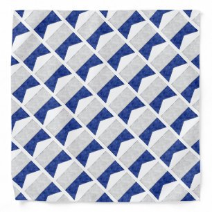Watercolor Nautical Signal Maritime Flag Bandana
