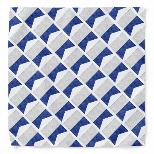 Watercolor Nautical Signal Maritime Flag Bandana