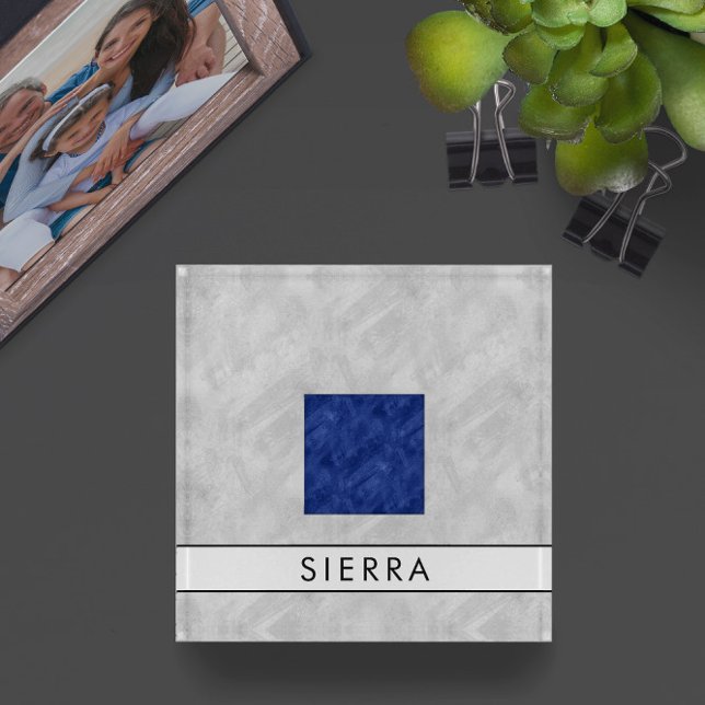 Watercolor Nautical Signal Maritime Flag Paperweight (Watercolor Nautical Signal Maritime Flag Paperweight
)