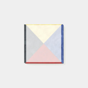 Watercolor Nautical Signal Maritime Flag Post-it Notes