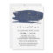 Watercolor Navy and Gold Sparkle Rehearsal Dinner