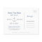 Watercolor navy stripes nautical save the date