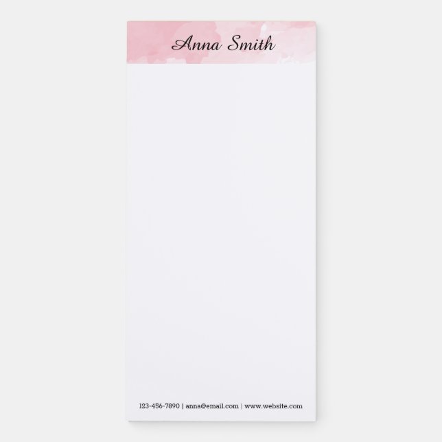 Watercolor Notepad (Front)