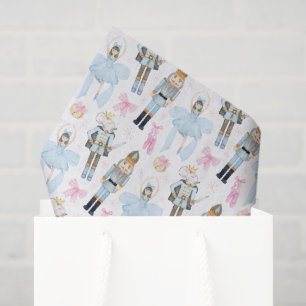 Watercolor Nutcracker Christmas Tissue Paper