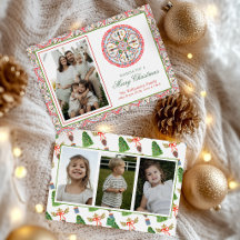 Watercolor Nutcracker Medallion Christmas
