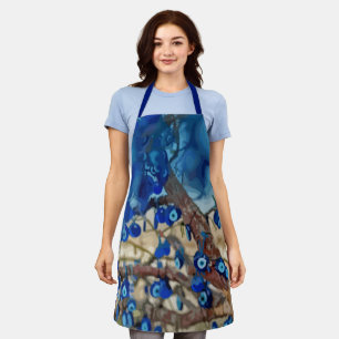Watercolor of Tree Decorated with Nazars Apron