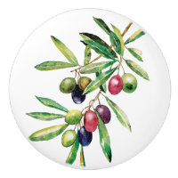 Watercolor Olive Branch