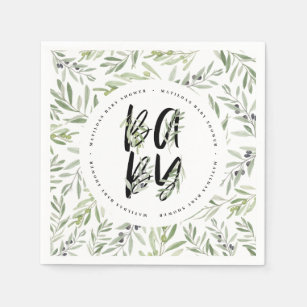 Olive Green Baby Shower Home Decor Furnishings Pet Supplies