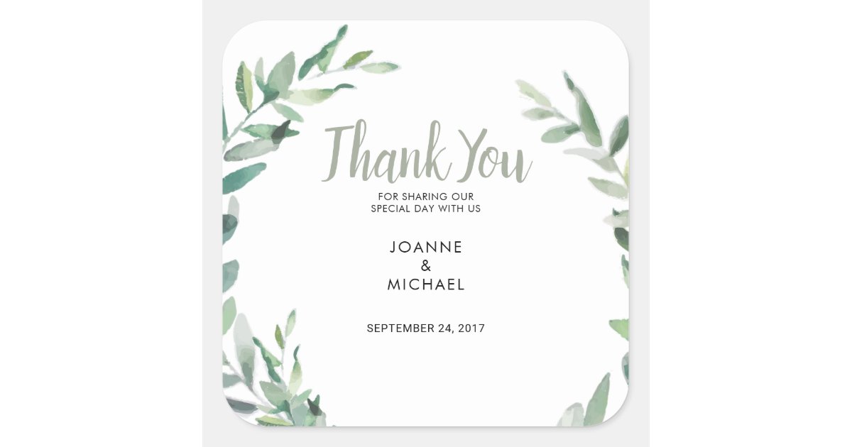 Greenery Wedding Stickers Wedding Favor Labels Wedding Favor Stickers  Leaves Olive Branch Wedding Favor Tags Olive Wedding Favors Gold