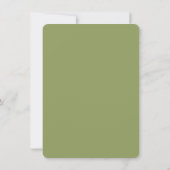 Watercolor Olive Orchard | Bridal Shower Invitation (Back)