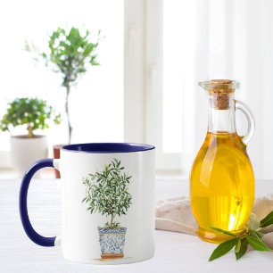 Watercolor Olive Tree Mug