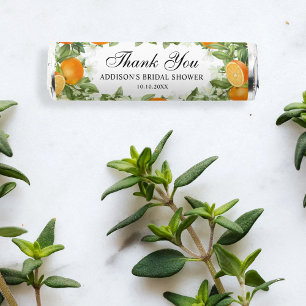 Watercolor Orange Blossom Bridal Shower Thank You Breath Savers® Mints