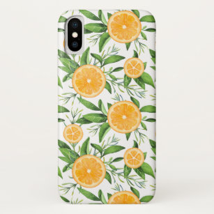 Oranges Foliage White iphone 11 case Oranges Foliage White iphone 11 case