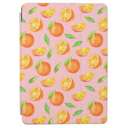 Watercolor Oranges Pattern iPad Air Cover