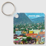Watercolor Oranjestad, Aruba Keychain