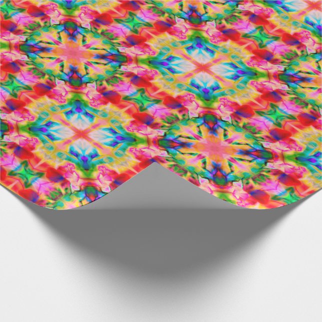 Watercolor ornament wrapping paper (Corner)
