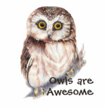 Watercolor Owl, Bird, Nature, Wildlife are awesome Cutout<br><div class="desc">Custom Watercolor Owl,  Bird,  Nature,  Wildlife with Owls are awesome fun quote for those who love these birds.</div>