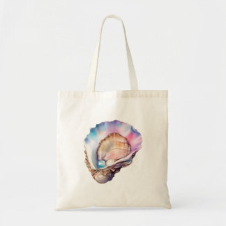 Watercolor Oyster Tote Bag