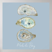 Watercolor Oysters