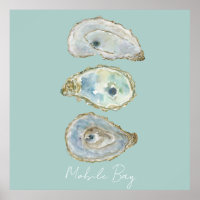 Watercolor Oysters