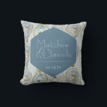 Watercolor Oysters Wedding  Throw Pillow<br><div class="desc">3 Oysters,  an original watercolor design inspired by the artists' hometown along the Alabama Gulf Coast. Thanks for stopping by and thank you for supporting independent artists!</div>