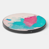 Watercolor Paint Abstract Wireless Charger (Front 2)