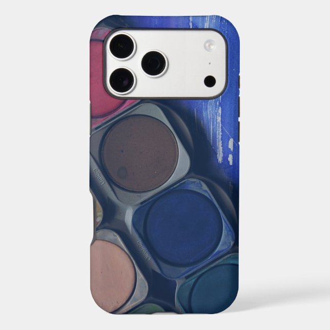 Watercolor Paint Box Case-Mate iPhone Case (Back)