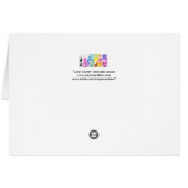 Watercolor Paint Color Chart Cards (Back Horizontal)