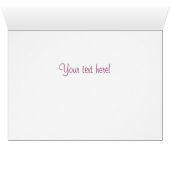 Watercolor Paint Color Chart Cards (Inside Horizontal (Bottom))
