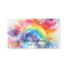 Watercolor Paint Explosion Rainbow Colored