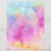 Watercolor painted Rice Paper (Front)