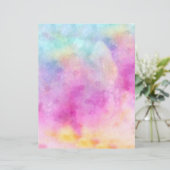 Watercolor painted Rice Paper (Standing Front)