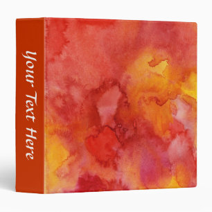 Watercolor painting background. binder