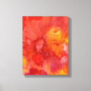 Watercolor painting background. canvas print
