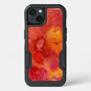 Watercolor painting background. iPhone 13 case